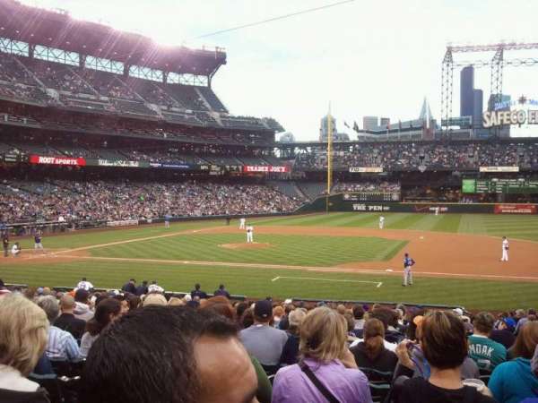 T-Mobile Park, section: 121, row: 25, seat: 24
