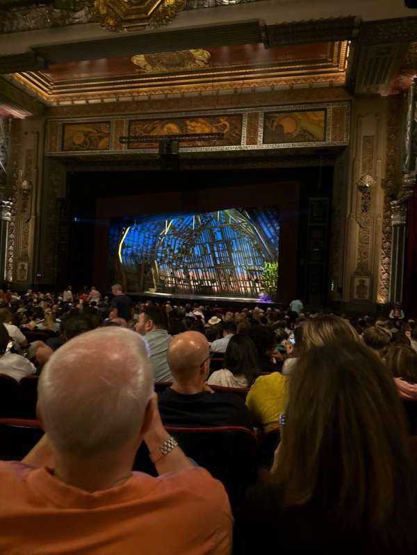Hollywood Pantages Theatre, section: Orchestra RC, row: Z, seat: 206