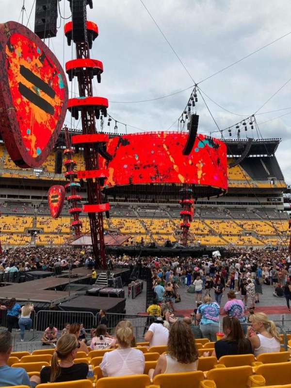 Acrisure Stadium, section: 133, row: J, seat: 5