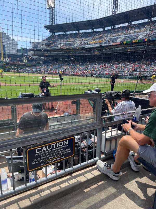 PNC Park, section: 24, row: G, seat: 1