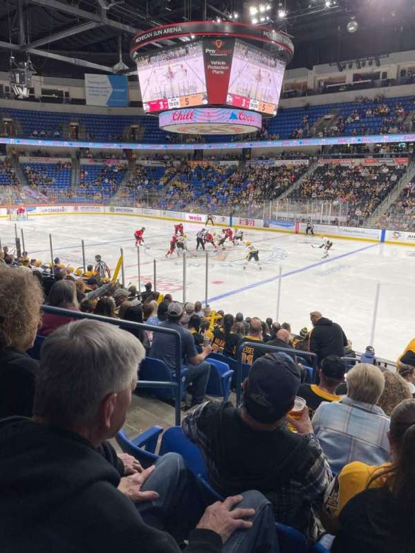 Mohegan Sun Arena at Casey Plaza, section: 102, row: M, seat: 24
