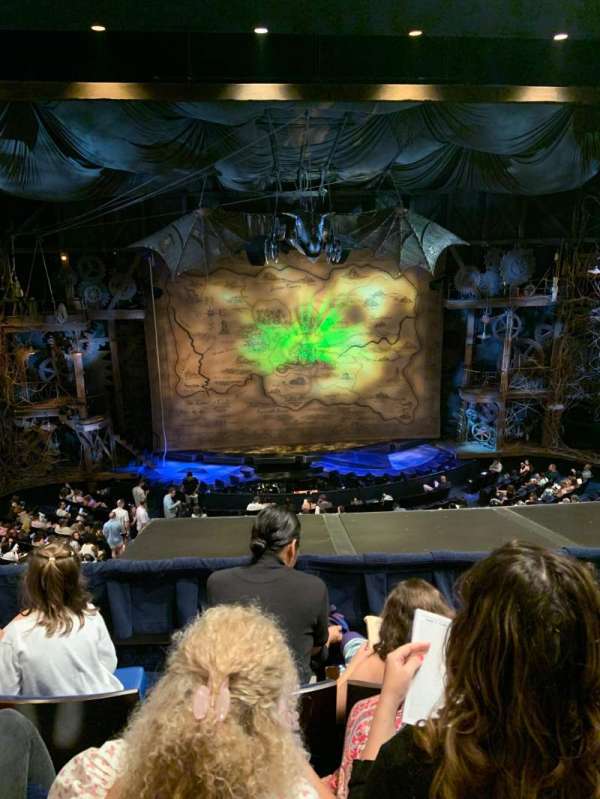 Gershwin Theatre, section: Front Mezzanine L, row: C, seat: 5