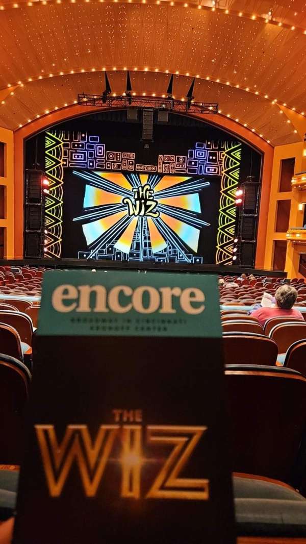 Procter And Gamble Hall at the Aronoff Center, section: Rear Orchestra C, row: V, seat: 208