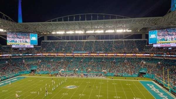 Hard Rock Stadium, section: 344, row: 8, seat: 20