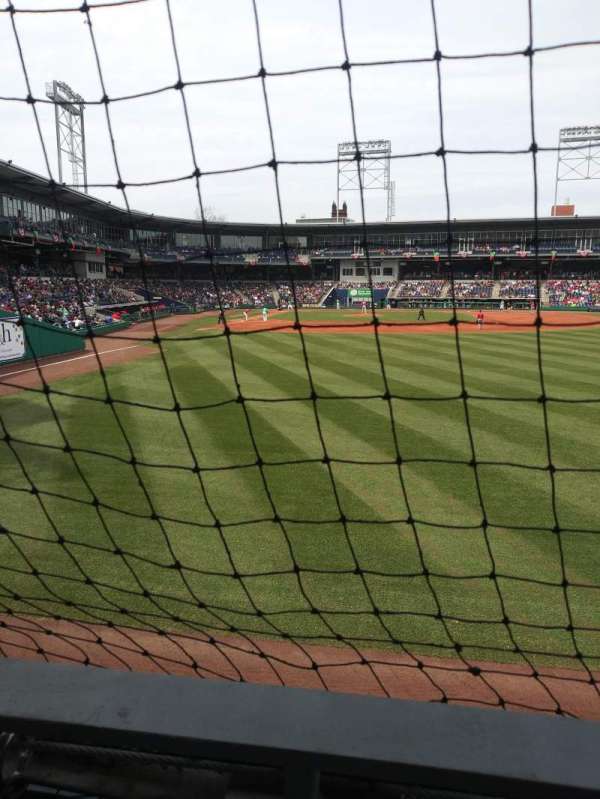 Dunkin' Park, section: 127, row: 1, seat: 9