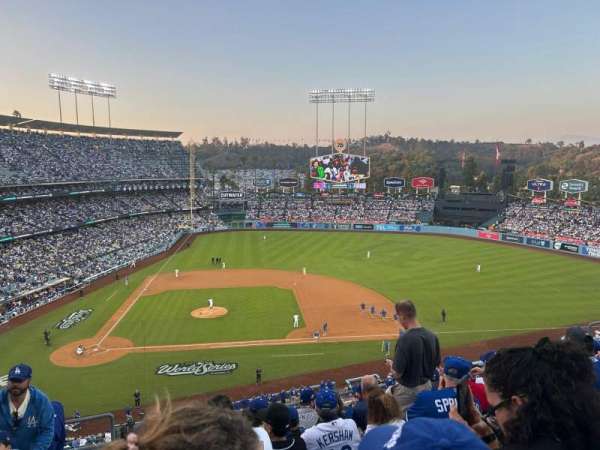 Dodger Stadium, section: 16RS, row: H, seat: 1