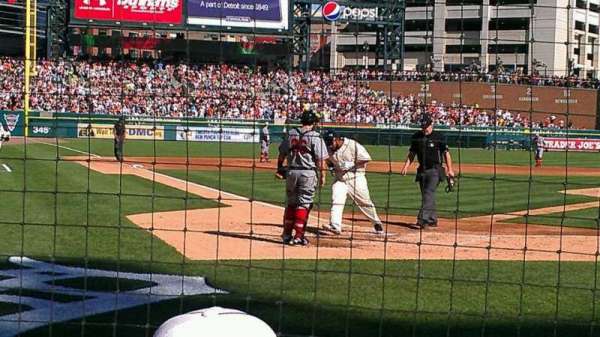 Comerica Park, section: 125, row: 3, seat: 7