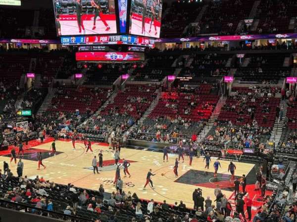 Moda Center, section: 214, row: J, seat: 8