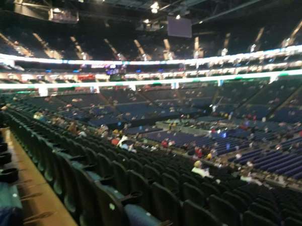 The O2, London, section: 112, row: Y, seat: 383