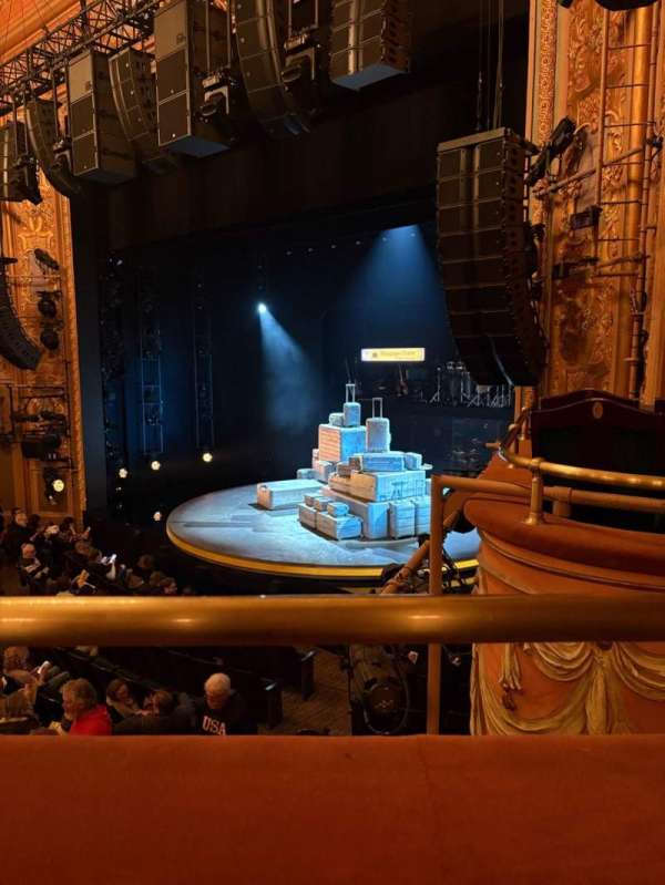Longacre Theatre, section: Mezzanine R, row: A, seat: 21