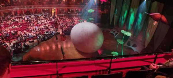 Royal Albert Hall, section: Rausing Circle W, row: 3, seat: 153