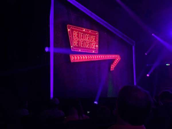 Winter Garden Theatre, section: Orchestra L, row: F, seat: 17
