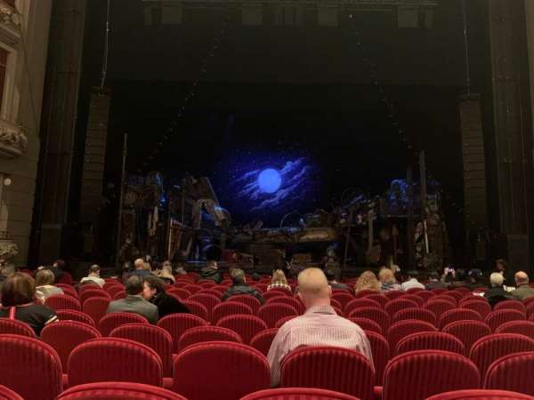 Princess of Wales Theatre, section: Orchestra C, row: F, seat: 26