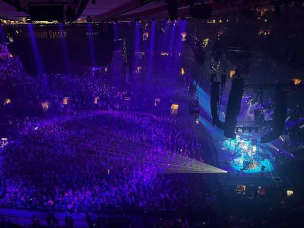Madison Square Garden, section: 314, row: 1, seat: 16