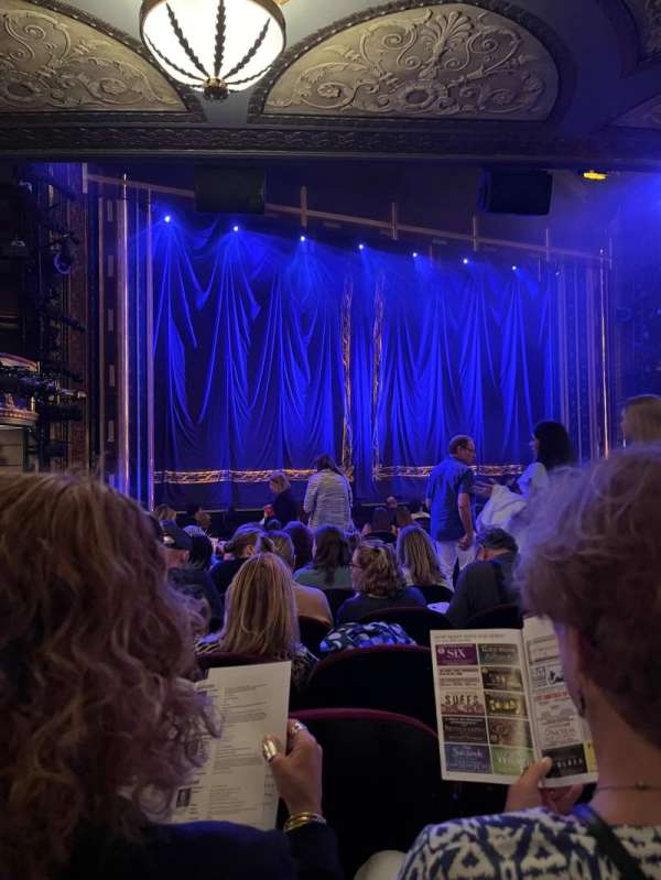 Lena Horne Theatre, section: Orchestra L, row: O, seat: 9
