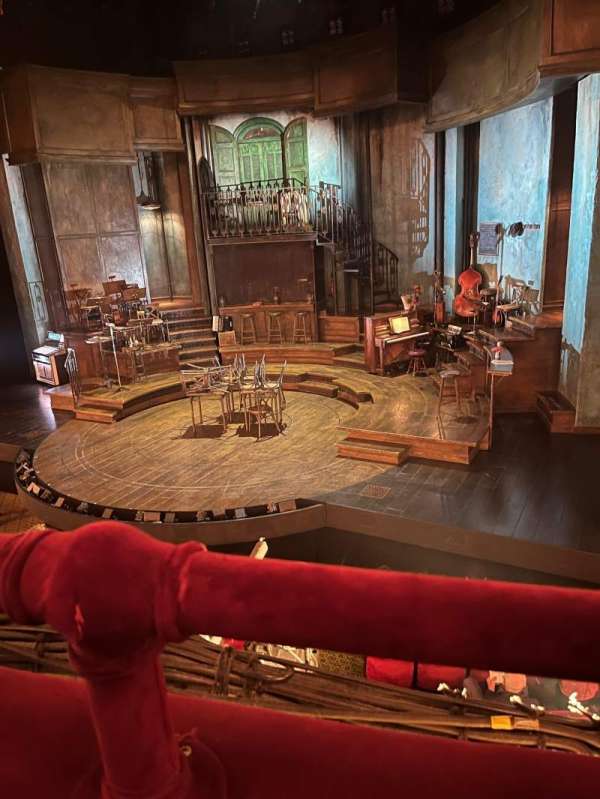 Walter Kerr Theatre, section: Mezzanine R, row: A, seat: 10