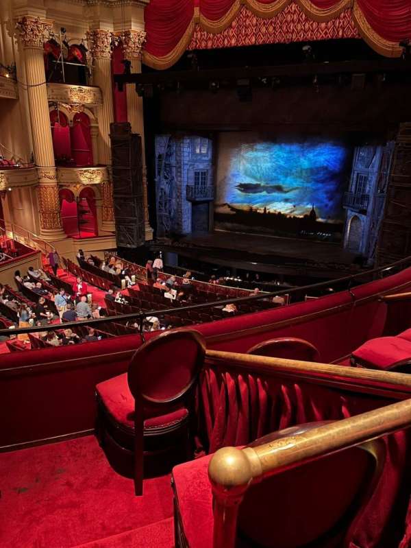 Academy of Music, section: Balcony D, row: A, seat: 16