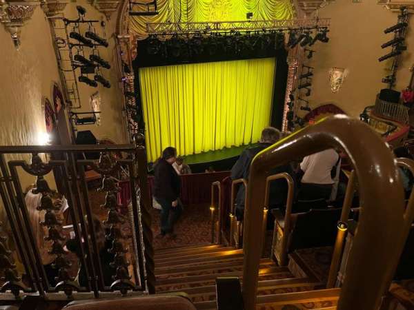John Golden Theatre, section: Rear Mezzanine L, row: E, seat: 127