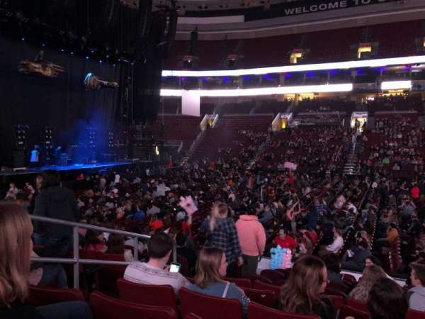 Xfinity Mobile Arena, section: 101, row: 12, seat: 4