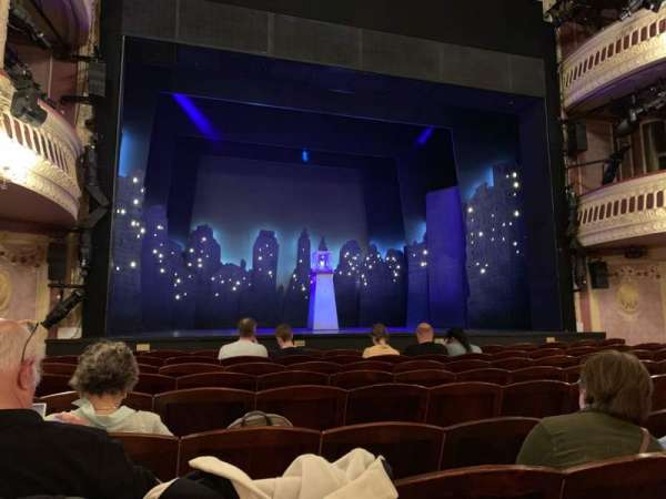 Criterion Theatre, section: Stalls, row: J, seat: 17