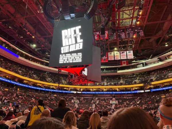 Xfinity Mobile Arena, section: 14, row: 10, seat: 4