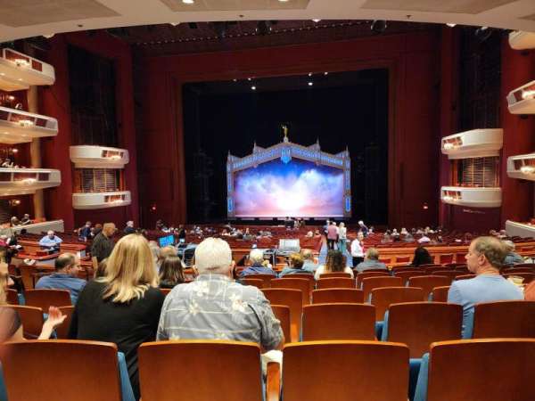 Au-Rene Theatre at the Broward Center, section: Orchestra C, row: JJ, seat: 114