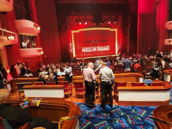 Au-Rene Theatre at the Broward Center, section: Orchestra C, row: CC, seat: 1