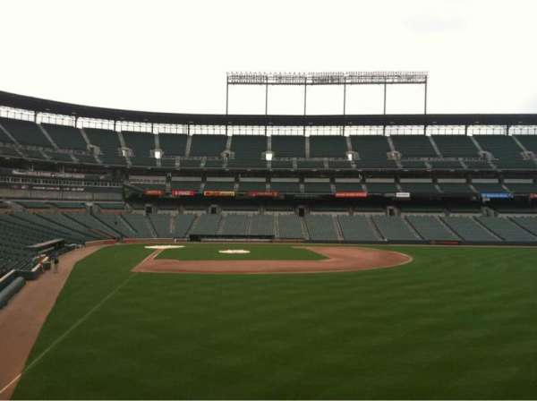 Oriole Park at Camden Yards, section: SRO