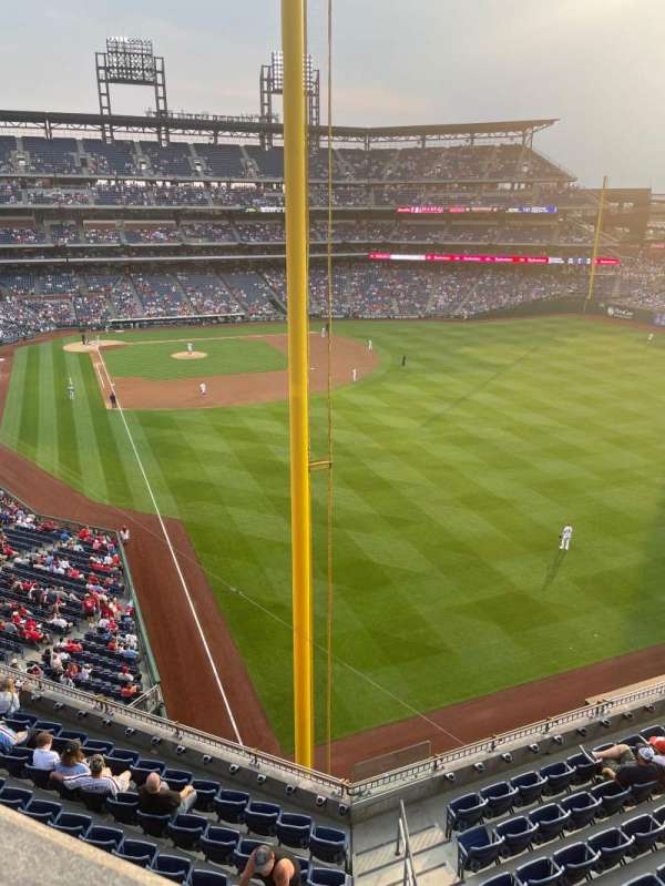 Citizens Bank Park, section: 306, row: 1, seat: 1