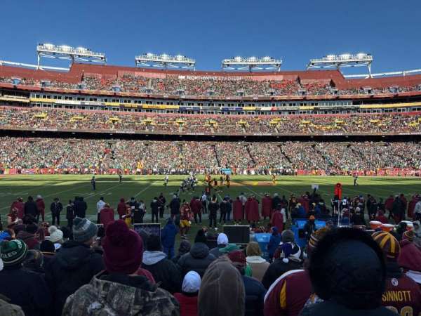 Northwest Stadium, section: 101, row: 8, seat: 16