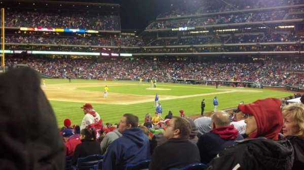 Citizens Bank Park, section: 136, row: 24, seat: 1