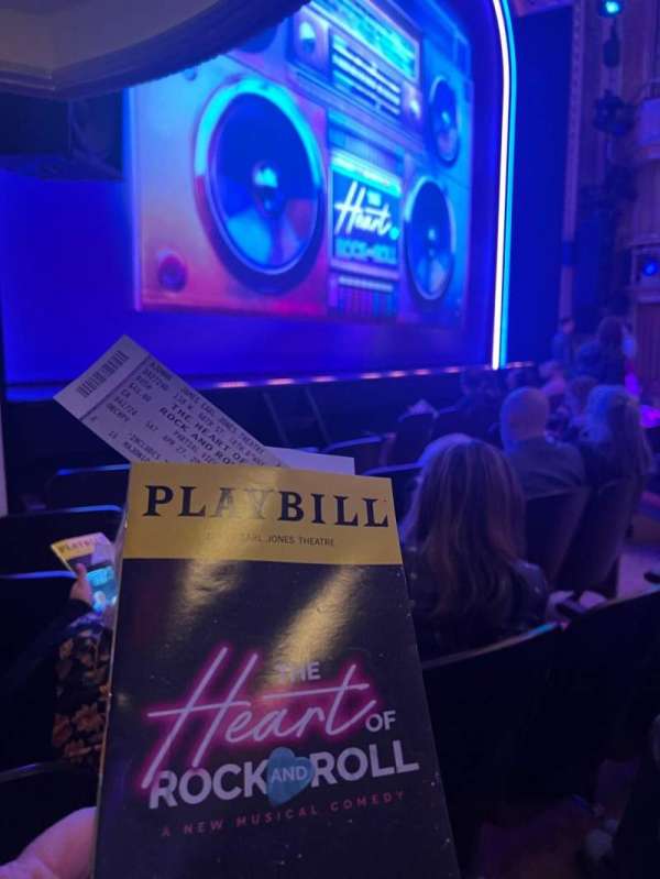 James Earl Jones Theatre, section: Orchestra L, row: E, seat: 15
