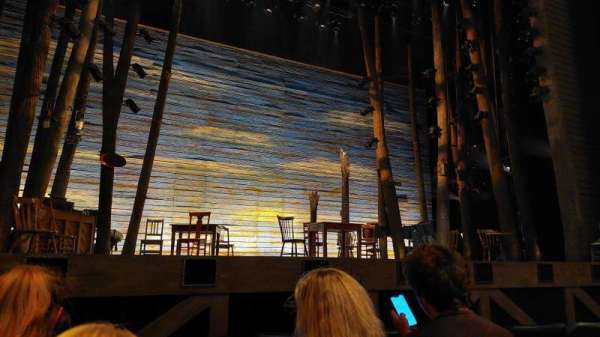 Comedy Theatre, section: Stalls, row: D, seat: 14