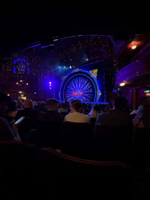 Dominion Theatre, section: Stalls, row: Q, seat: 5