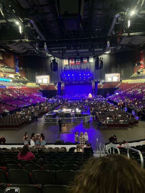 Casey's Center, section: 110, row: P, seat: 1
