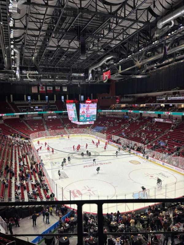 Casey's Center, section: 213, row: A, seat: 6