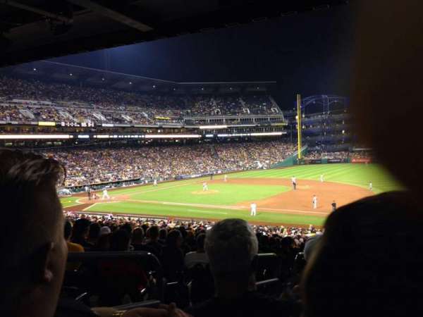 PNC Park, section: 107, row: Gg, seat: 24