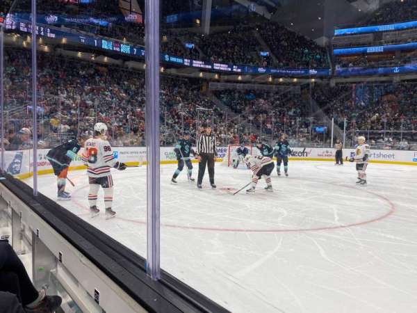 Climate Pledge Arena, section: Cove17, row: AA, seat: 17