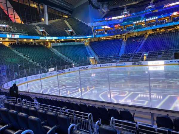 Climate Pledge Arena, section: 15, row: F, seat: 1