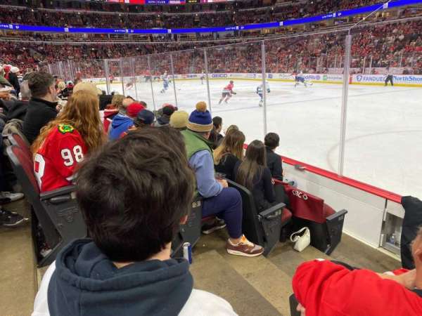 United Center, section: 120, row: 4, seat: 19