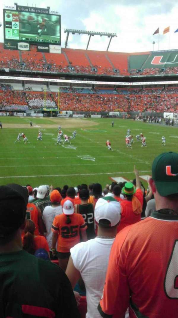 Hard Rock Stadium, section: Old 130, row: 18, seat: 12