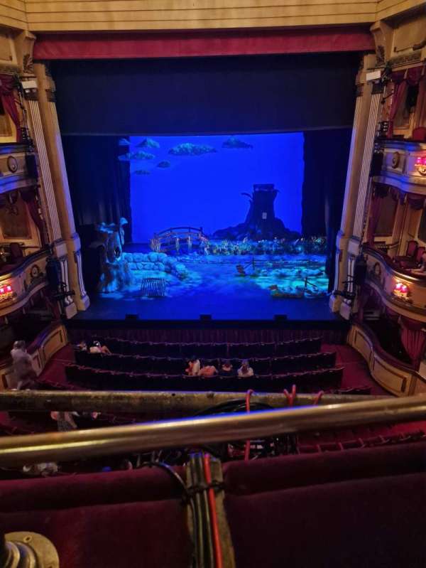 theatre royal brighton, section: Second circle, row: A, seat: 17