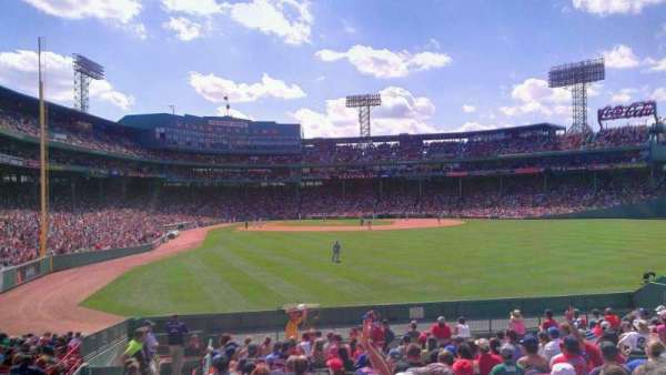 Fenway Park, section: Bleacher 43
