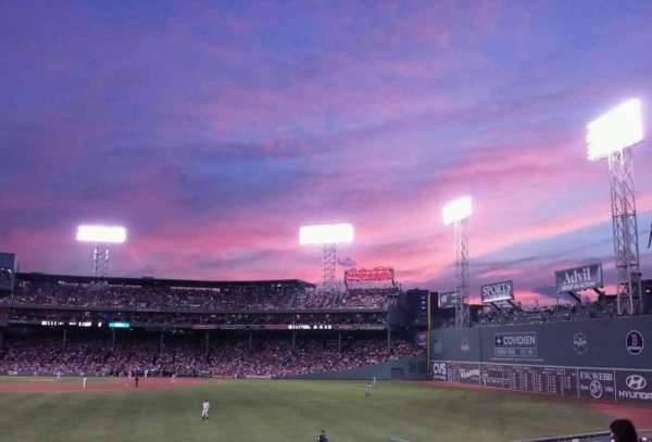 Fenway Park, section: Bleacher 43