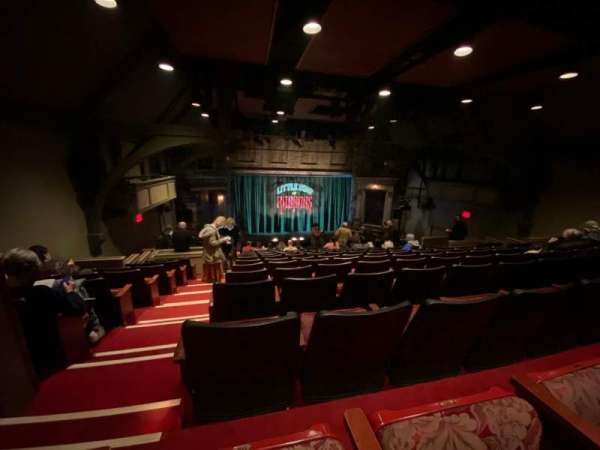 Westside Theatre Upstairs, section: Orchestra C, row: R, seat: 112