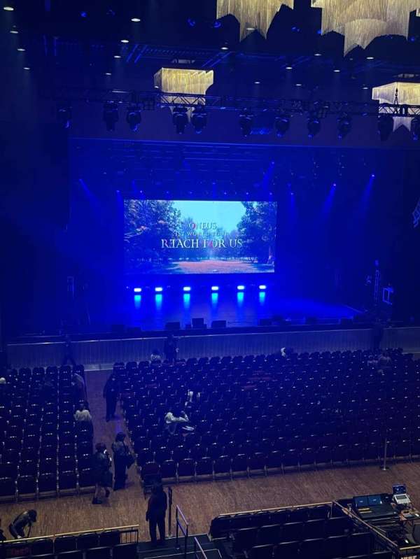 The Theater at MGM National Harbor, section: 304, row: A, seat: 6