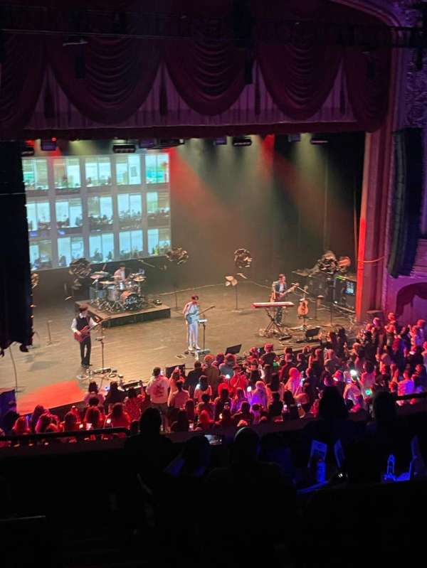 Warner Theatre, Washington D.C., section: Mid-Balcony L, row: BB, seat: 25
