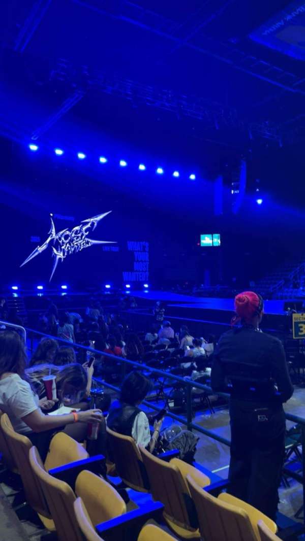 EagleBank Arena, section: 115, row: CC, seat: 8