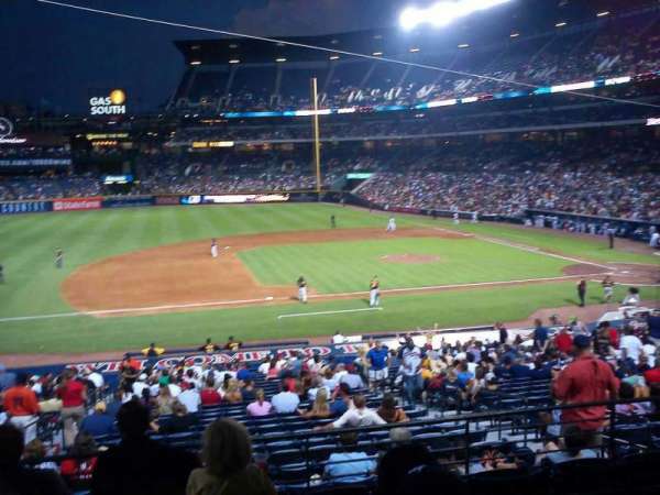 Turner Field, section: 216, row: 3, seat: 3