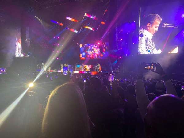 SoFi Stadium, section: Floor A4, row: 18, seat: 3